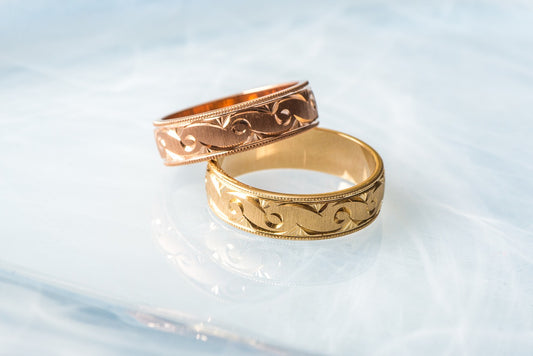 40+ Rose Gold Wedding Bands for Men