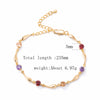Summer Dolphin Crystal Gold Anklet Women’s Jewelry