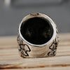 Stainless Steel Punk Rock Skull Ring for Men