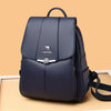 Genuine Sheepskin Leather Backpack & School Bag