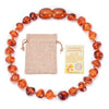 Baltic Amber Teething Bracelet and Necklace Set