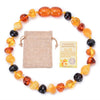 Baltic Amber Teething Bracelet and Necklace Set