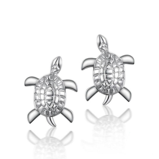 925 Sterling Silver Turtle Earrings with Women’s Jewelry