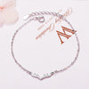 925 Sterling Silver Reindeer Antler Charm Bracelet for Women