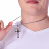 Stainless Steel Jesus Christ on the Cross Pendant Necklace Pendant