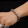 Viking Heavy Chain Link 925 Sterling Silver Biker Vintage Bracelet