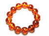 Natural Amber Stone Insect Bracelet