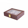 Painted Wooden & Glass Cufflink Collection Display Box