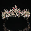 Gold Renaissance Style Tiara Crown for Wedding or Prom