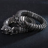 Viking Stainless Steel Punk Dragon Bracelet