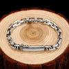 Thick Cable Chain Sterling Silver Vintage Bracelet