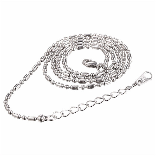 Gold and Silver Stainless Steel Basic Chains for Men
