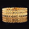 Gold Color Heart Wristband Bracelet for Women