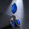 Spheroid Pearl & Crystal Fashion Necklace & Earrings Jewelry Set