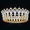 King & Queen Crystal Baroque Vintage Wedding, Prom Crown