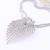 Meteor Shower Crystal Necklace, Bracelet, Earrings & Ring Jewelry Set