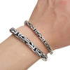 Peace Lines 925 Sterling Silver Vintage Bracelet