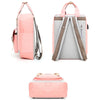 Canvas Laptop Travel Backpack, School Bag & Shoulder Bag