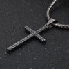 Stainless Steel Vintage Cross Pendant Necklace