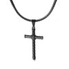 Stainless Steel Vintage Cross Pendant Necklace