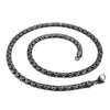 Stainless Steel Retro Long Link Chain Necklace