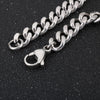 Stainless Steel Silver Snake Link Chain Bracelet