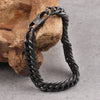 Men’s Stainless Steel Retro Black Bracelet