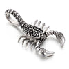 Vintage Scorpion Twisted Chain Pendant Necklace