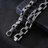 Stainless Steel Viking Link Charm Bracelet for Men