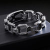Stainless Steel Viking Link Charm Bracelet for Men