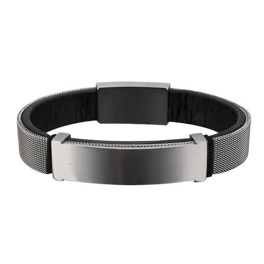 Classic Stainless Steel Metal Wrist Band