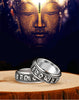 Six Words Mantra Spinner 925 Sterling Silver Vintage Ring