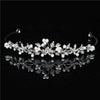 Blooming Silver Crystal Tiara Crown for Prom or Wedding