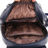Soft Genuine Sheepskin Leather Vintage Travel Backpack & Shoulder Bag