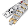 Gold Plated Germanium Magnetic Stainless Steel Bracelet