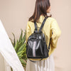 Waterproof PU Leather Designer Backpack & Shoulder Bag