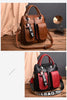 Soft PU Leather Vintage Travel Backpack & Shoulder Bag