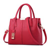 Sequined Pendant PU Leather Satchel, Handbag & Shoulder Bag