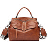 PU Sheepskin Leather Designer Handbag, Crossbody & Shoulder Bag