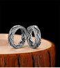 Adjustable Braided 925 Sterling Silver Vintage Wedding Band