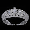 Pear Cut Cubic Zirconia, Rhinestone & Crystal Wedding, Pageant Tiara