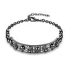 Skull Cubic Zirconia Fashion Bracelet