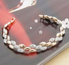 Rhinestone Wheat Fashion Bracelet