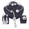 Dubai African Accessories Necklace, Bracelet, Earrings & Ring Jewelry Set