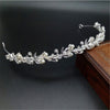 Diamond Floral Paisley Tiara Crown Crystal Diadem