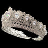 Pear Cut Cubic Zirconia, Rhinestone & Crystal Wedding, Pageant Tiara