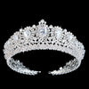 Pear Cut Cubic Zirconia, Rhinestone & Crystal Wedding, Pageant Tiara