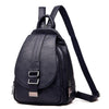 Genuine Sheepskin Leather Travel Backpack & Chest Bag