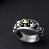 Piles of Skulls 925 Sterling Silver Thai Vintage Ring