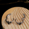 Cross Ear Clip 925 Sterling Silver Fashion Earrings